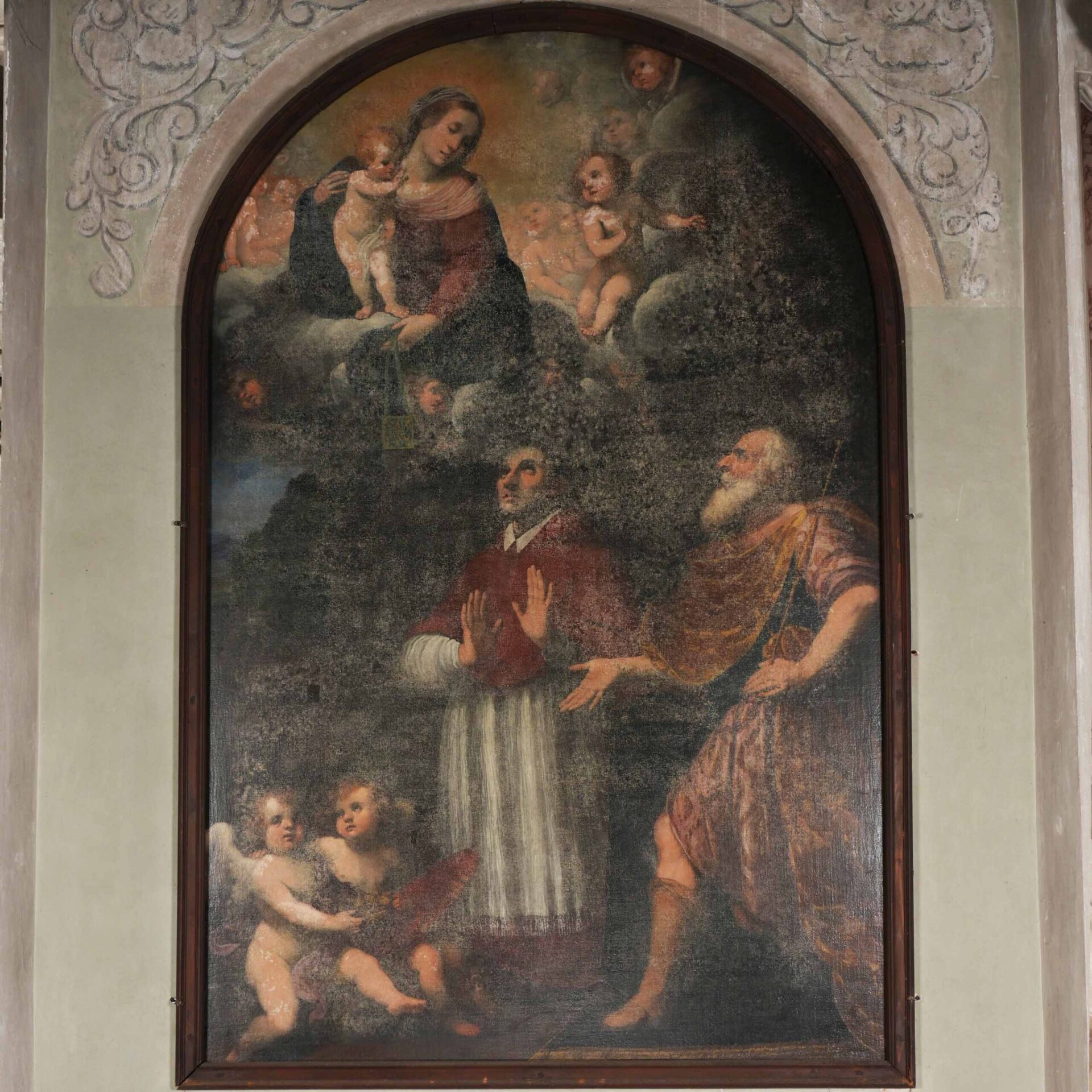 Madonna del Carmine con i Santi Carlo Borromeo, Enrico II e Angeli