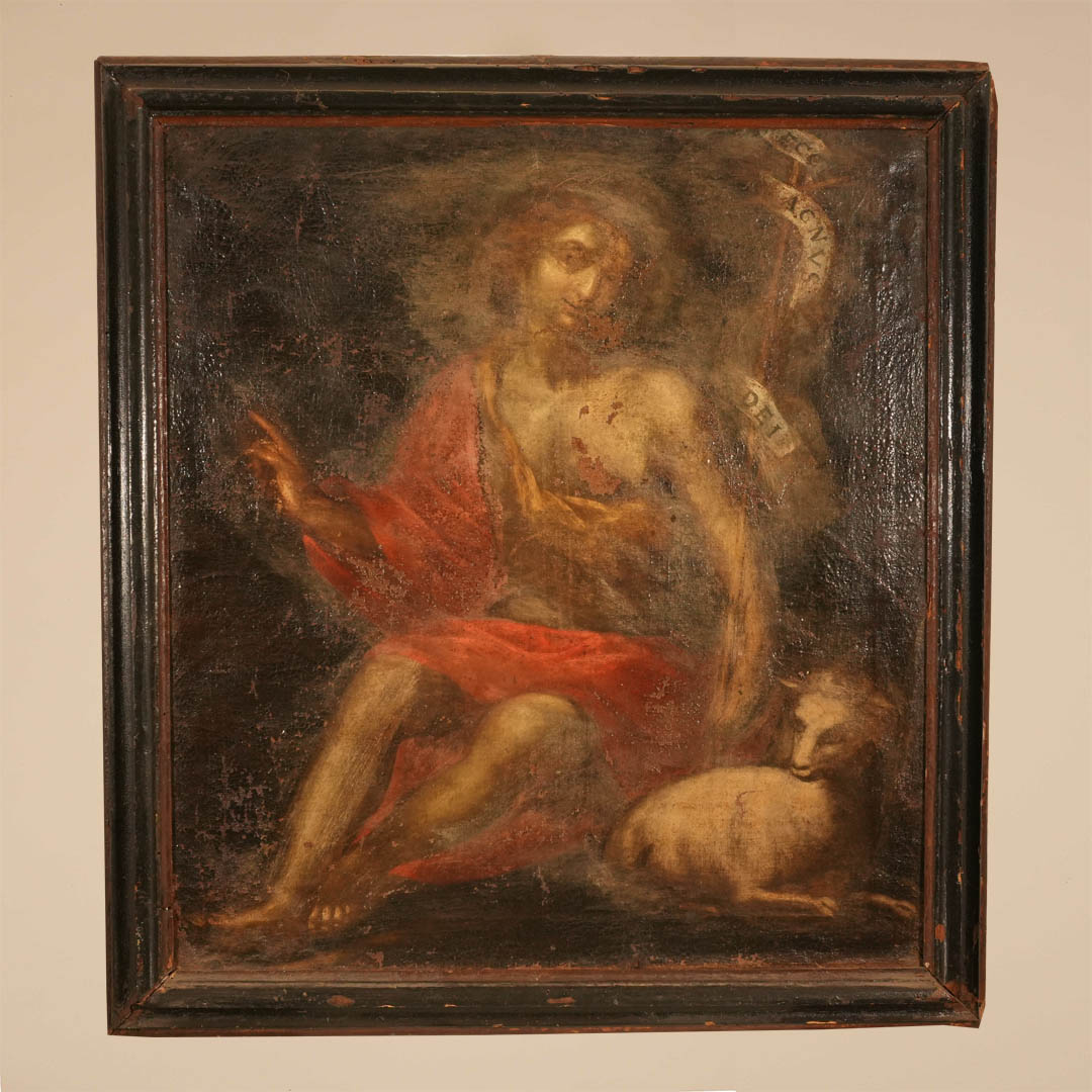 San Giovanni Battista con Agnus Dei